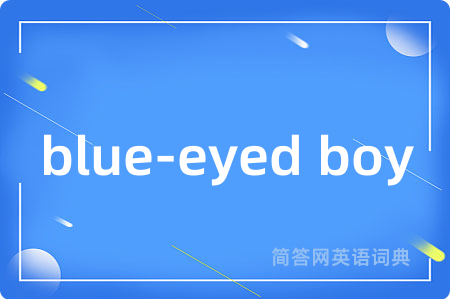 blue-eyed boy