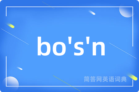 bo's'n