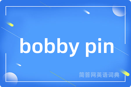 bobby pin