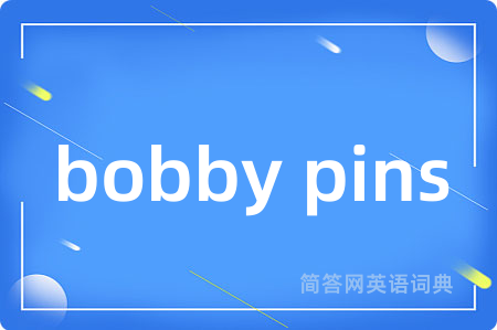 bobby pins