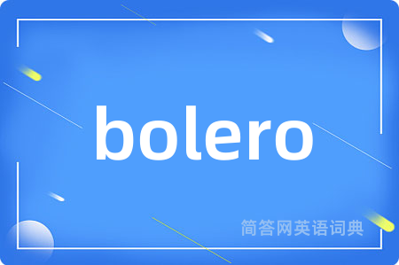bolero