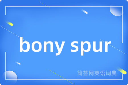 bony spur