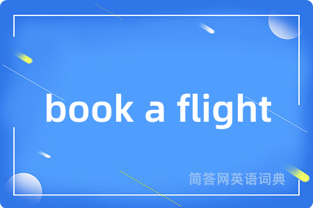 book a flight
