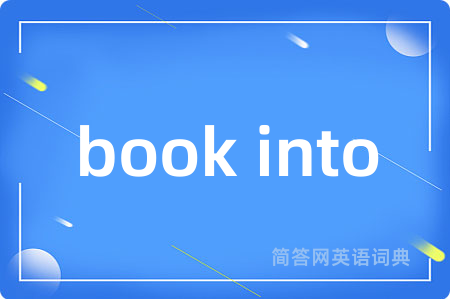 book into