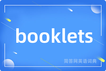 booklets
