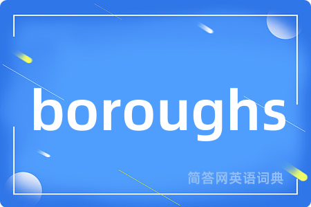 boroughs