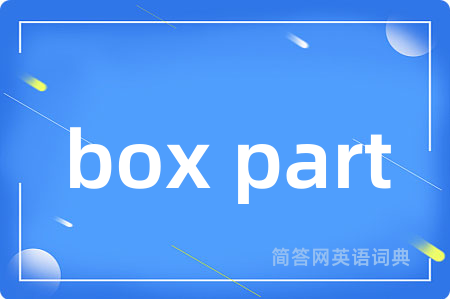 box part