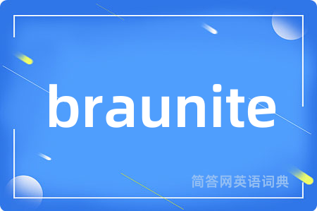 braunite