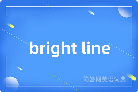 bright line