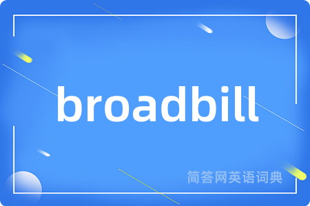 broadbill