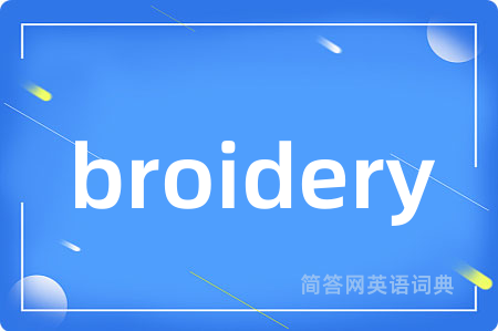 broidery