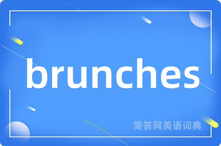brunches是什么意思,brunches的中文翻译 brunches