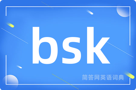 bsk是什么意思,bsk的中文翻译 bsk