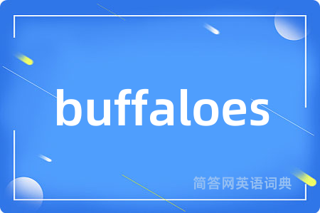 buffaloes