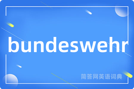 bundeswehr