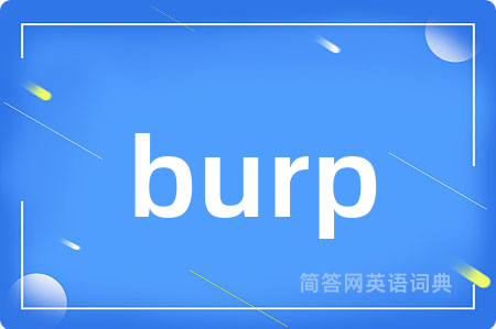 burp