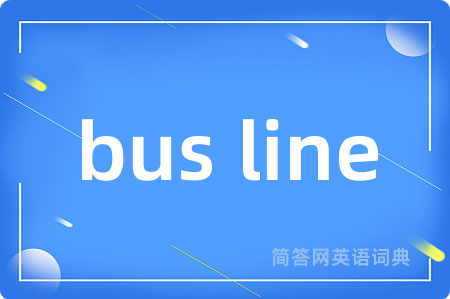 bus line
