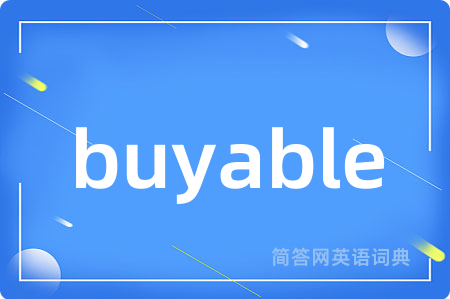 buyable