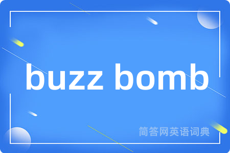 buzz bomb