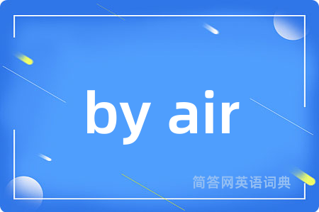 by air