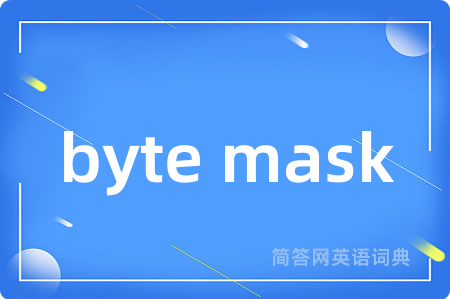 byte mask