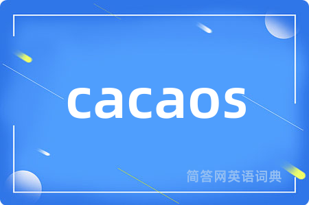 cacaos