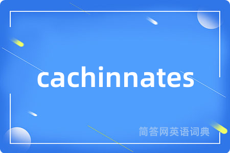 cachinnates