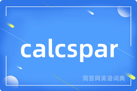 calcspar