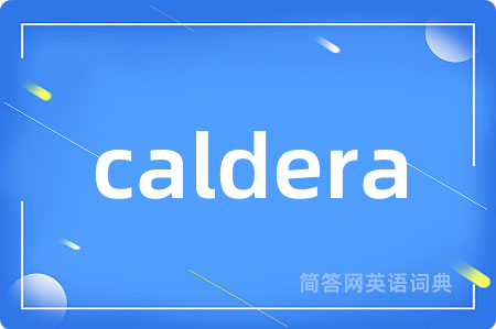 caldera