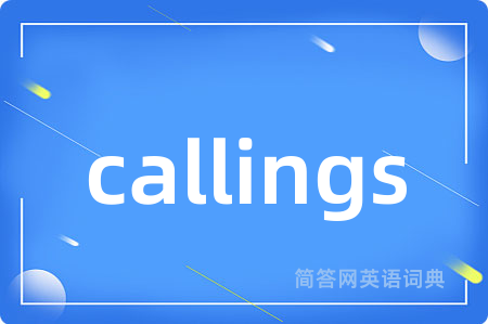 callings