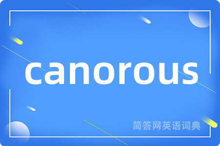 canorous