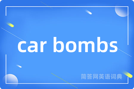 car bombs