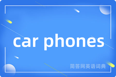 car phones
