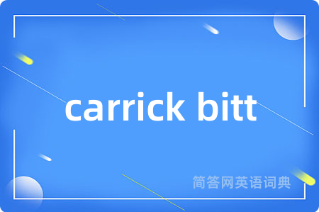 carrick bitt