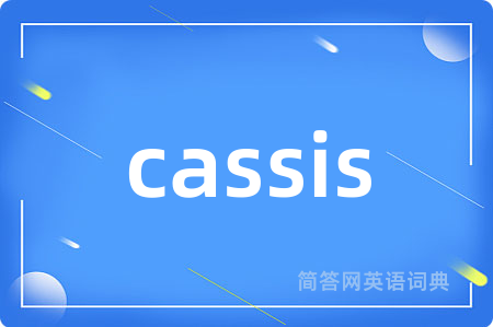 cassis是什么意思,cassis的中文翻译 cassis