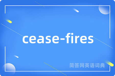 cease-fires