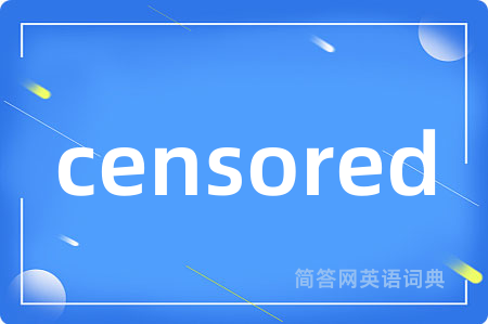 censored