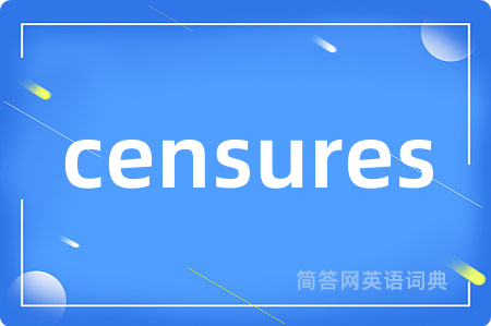 censures