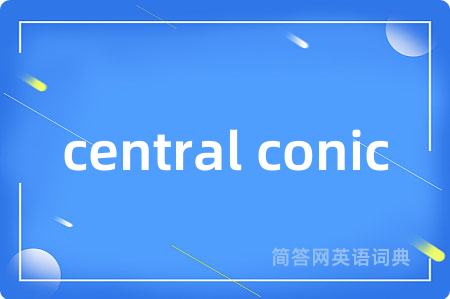 central conic