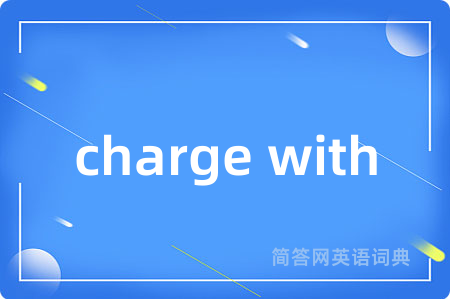 charge with