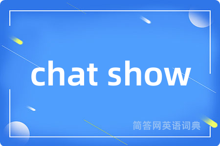 chat show