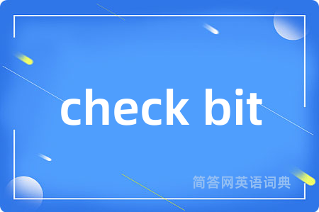 check bit