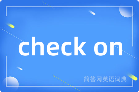 check on