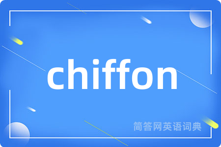 chiffon