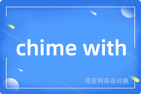 chime with