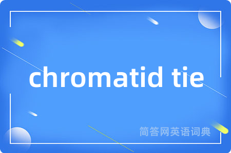 chromatid tie