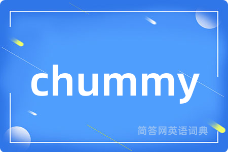 chummy