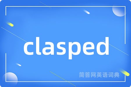 clasped