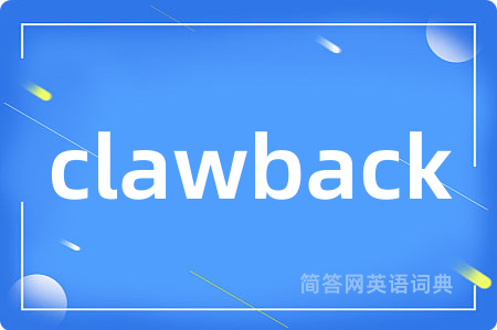 clawback