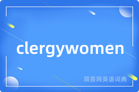 clergywomen